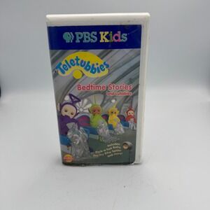 Teletubbies Bedtime Stories and Lullabies VHS PBS Kids Warner Home Video 2000